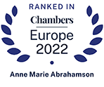 Anne Marie Abrahamson ranked by Chambers 