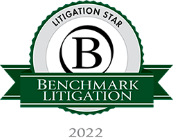 Benchmark Litigation ranking Litigation Star Nicolai B. Sørensen