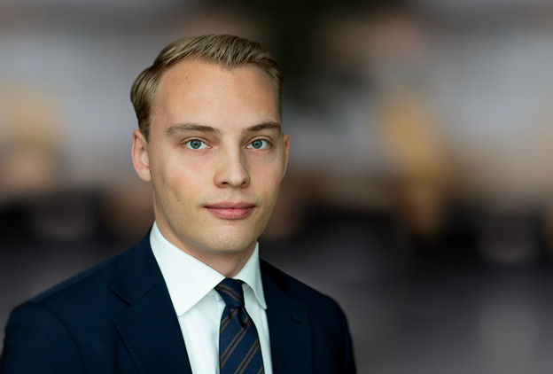 Andreas Lærke legal trainee hos Lundgrens